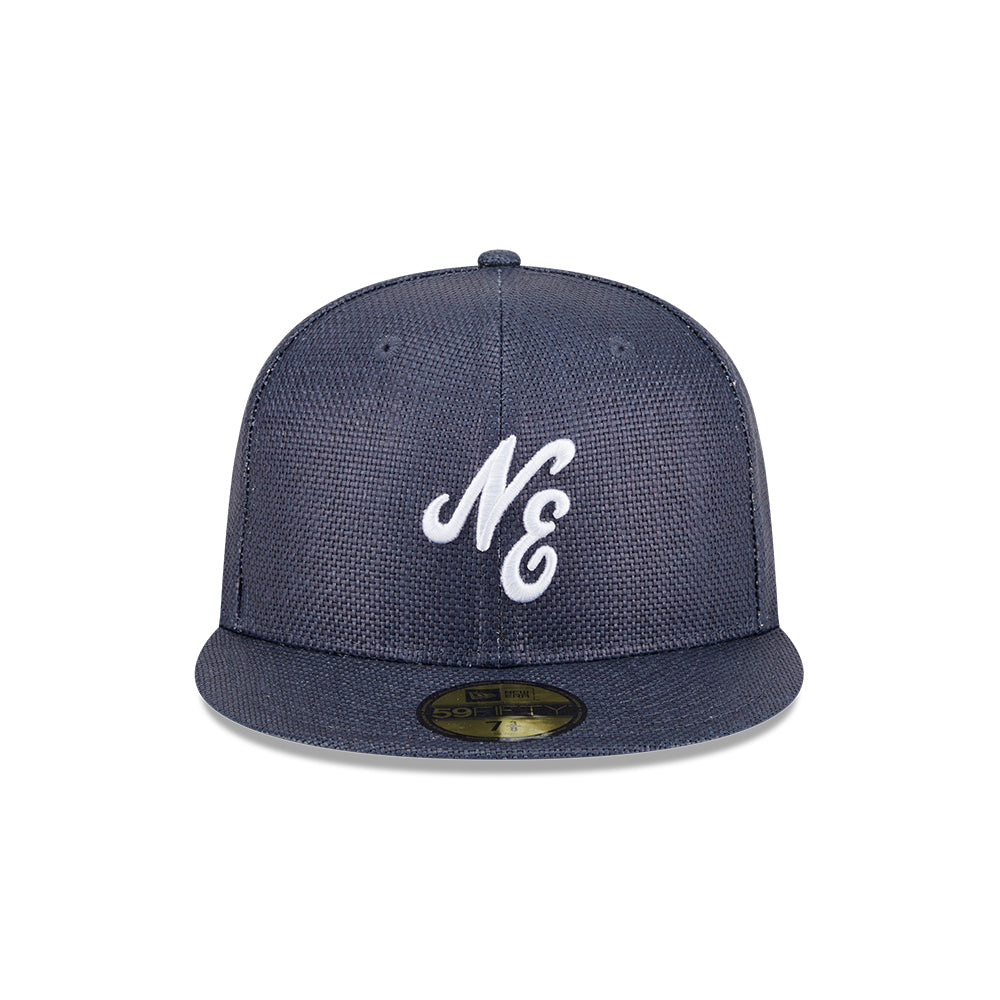 หมวกแก๊ป New Era รุ่น New Era Raffia Navy 59Fifty Cap