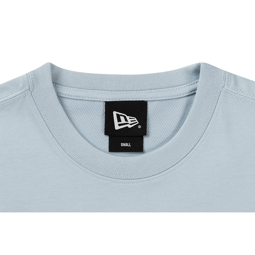 New Era เสื้อยืดแขนสั้นรุ่น LOS ANGELES ANGELS MLB CARTOON SOFT BLUE SHORT SLEEVE T-SHIRT