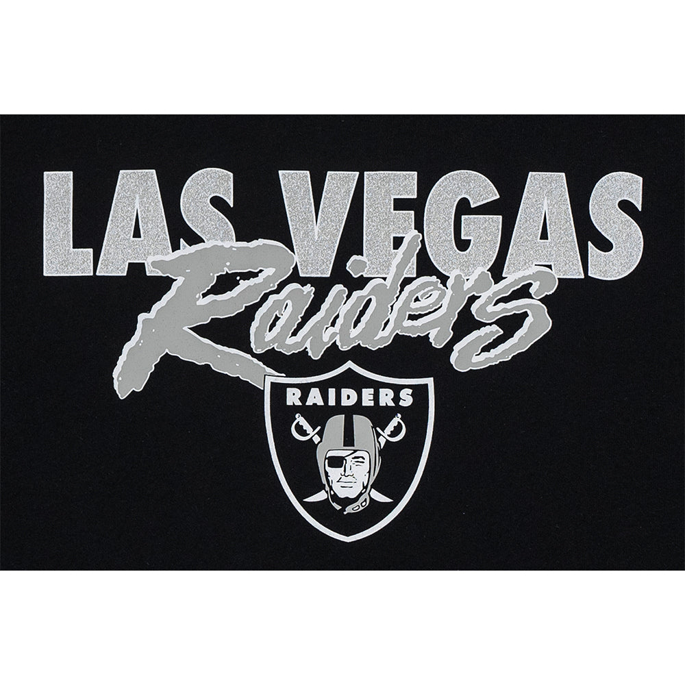 New Era เสื้อยืดแขนสั้นรุ่น LAS VEGAS RAIDERS ESSENTIAL BLACK SHORT SLEEVE TEE