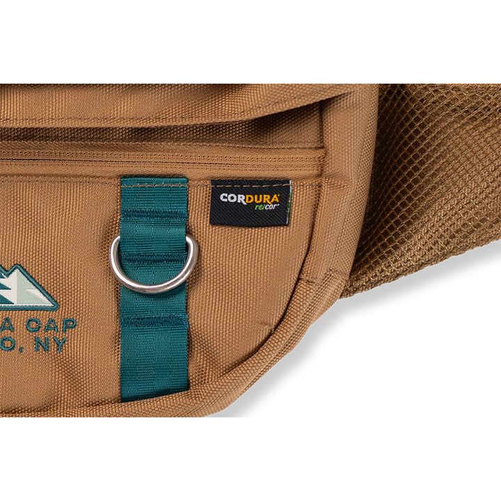New Era กระเป๋ารุ่น New Era Outdoor Mountain Logo Camel Suede Explorer Waist Bag