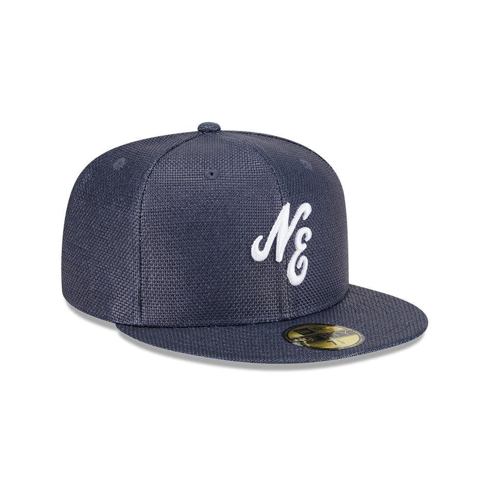 หมวกแก๊ป New Era รุ่น New Era Raffia Navy 59Fifty Cap