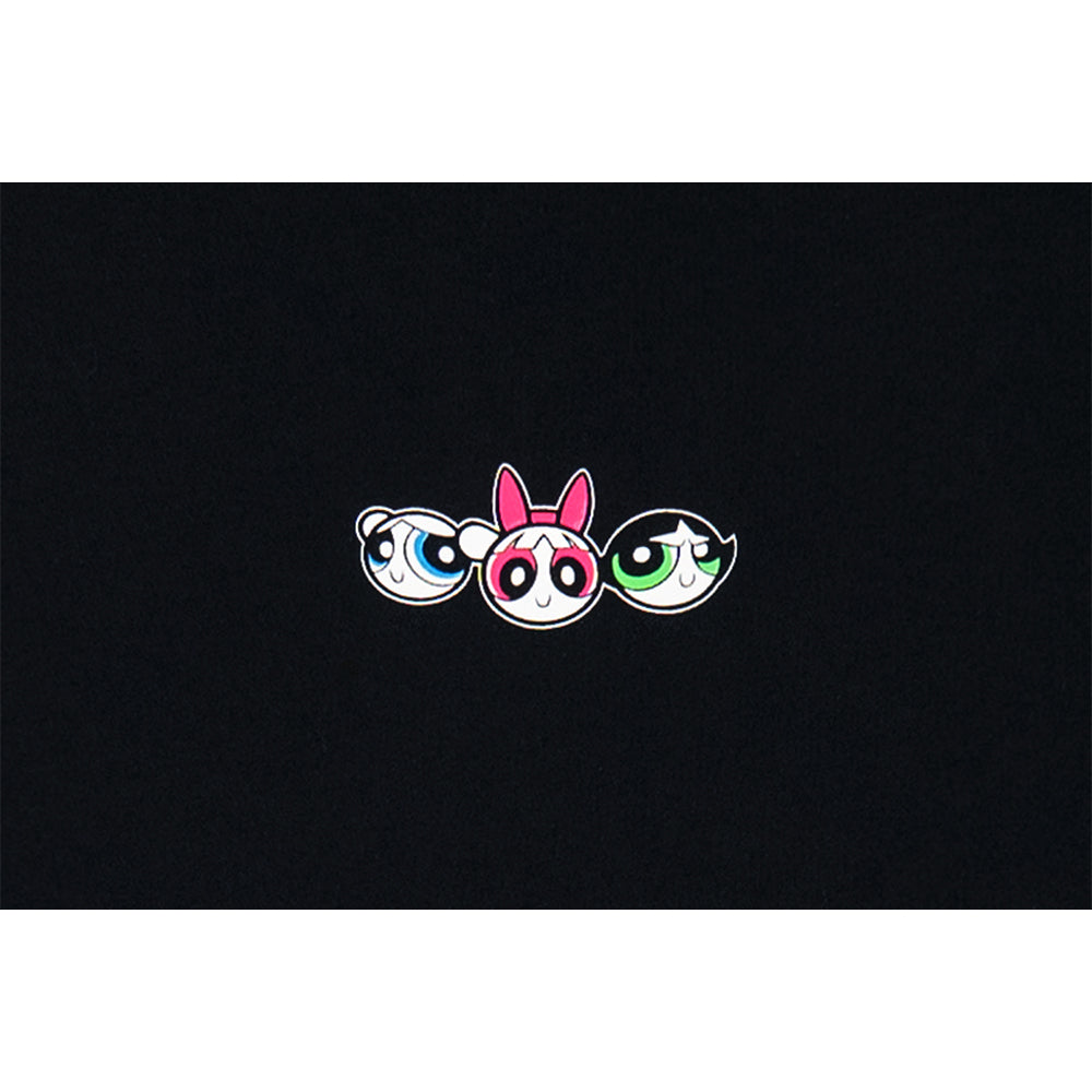 New Era เสื้อยืดแขนสั้นรุ่น THE POWERPUFF GIRL BLACK SHORT SLEEVE TEE