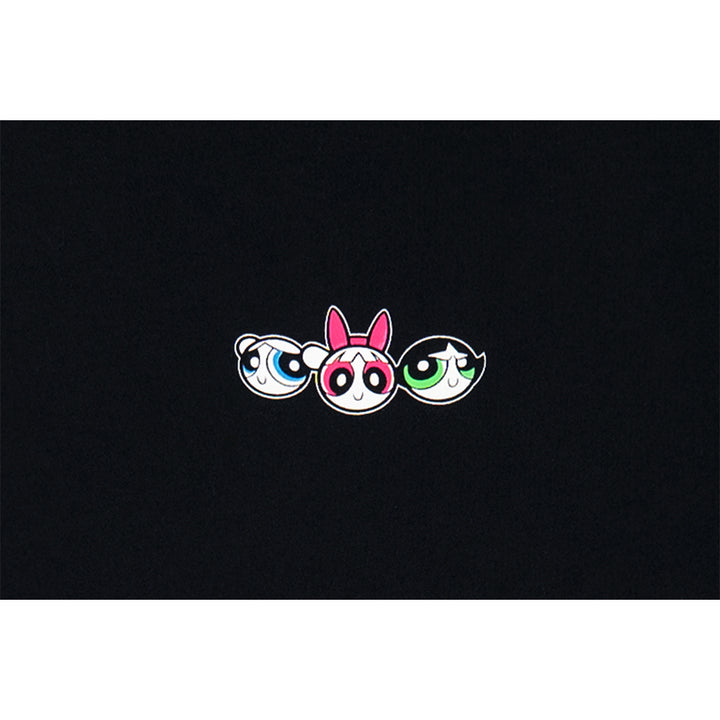 New Era เสื้อยืดแขนสั้นรุ่น THE POWERPUFF GIRL BLACK SHORT SLEEVE TEE