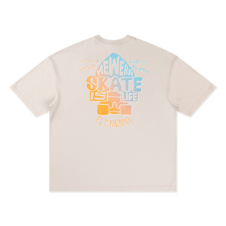 New Era เสื้อยืดแขนสั้นรุ่น NEW ERA GRAPHIC PACK VINTAGE STONE SHORT SLEEVE TEE