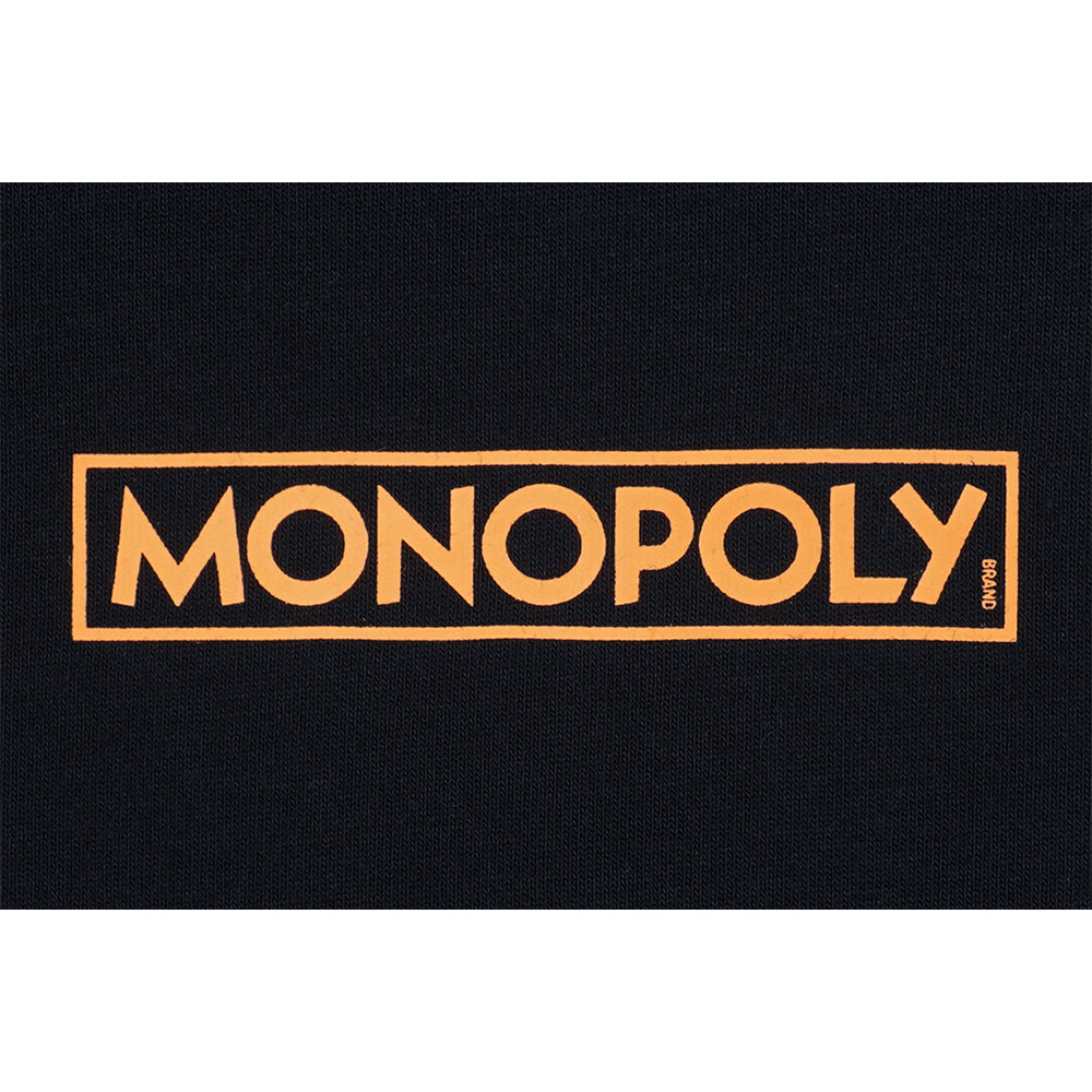 New Era เสื้อยืดแขนสั้นรุ่น New Era X Monopoly Monopoly Black Short Sleeve Tee Apparel