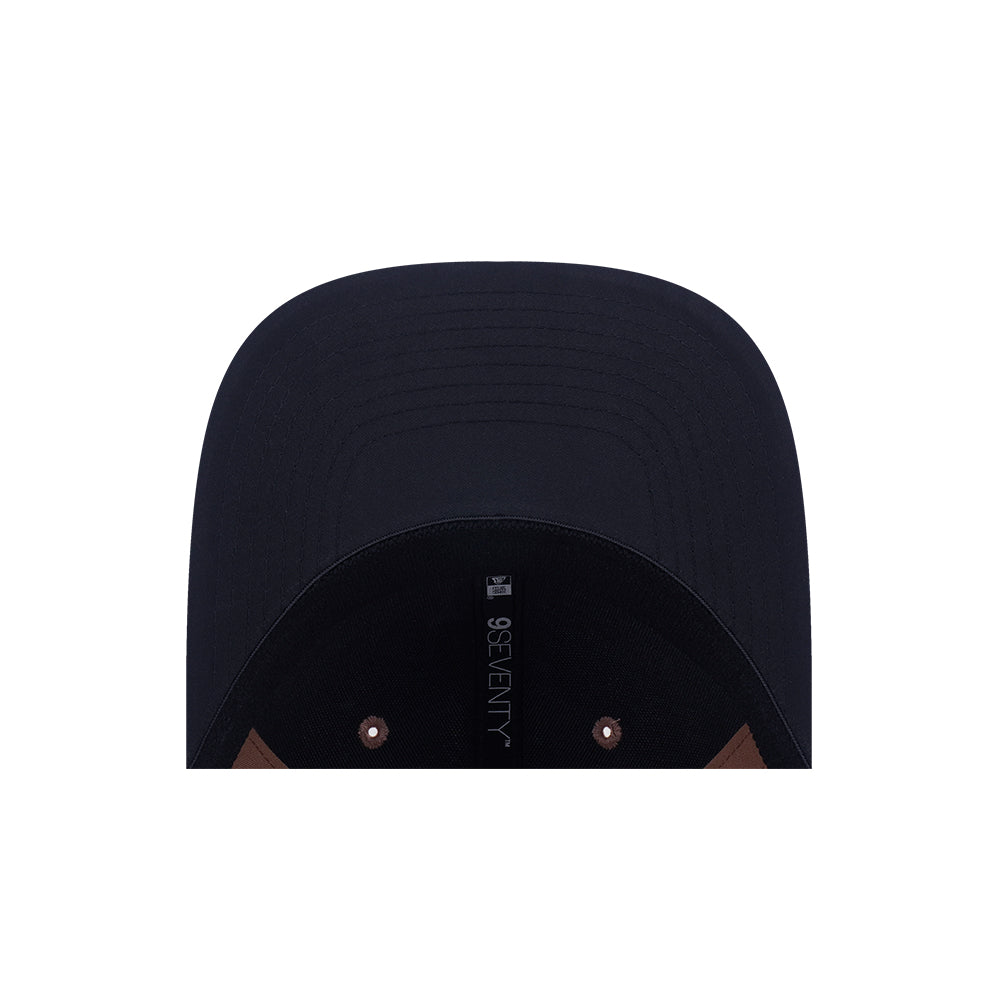 New Era หมวกรุ่น LOS ANGELES DODGERS 9SEVENTY COLLECTION KHAKI/ BLACK 9SEVENTY STRETCH SNAP CAP