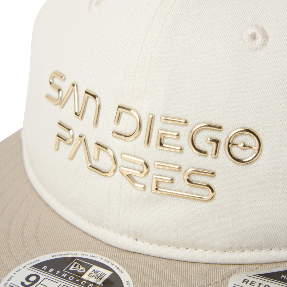 New Era หมวกรุ่น New Era X Hajime Sorayama San Diego Padres 2-Tone Pebble Visor Ivory Rc 9Fifty Cap