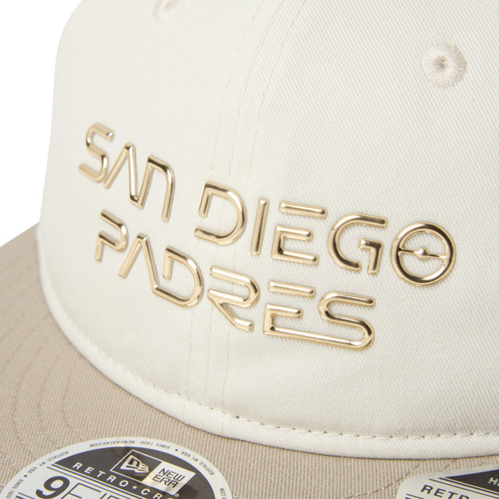 New Era หมวกรุ่น New Era X Hajime Sorayama San Diego Padres 2-Tone Pebble Visor Ivory Rc 9Fifty Cap