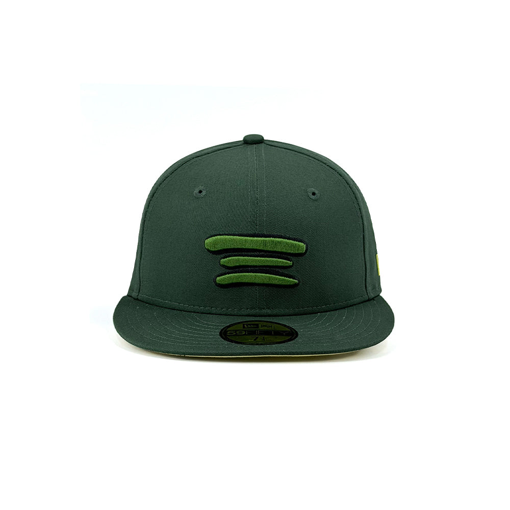 New Era หมวกรุ่น New Era X Jao Khun Thong Khonloy Mountain Pine Green 59Fifty Cap
