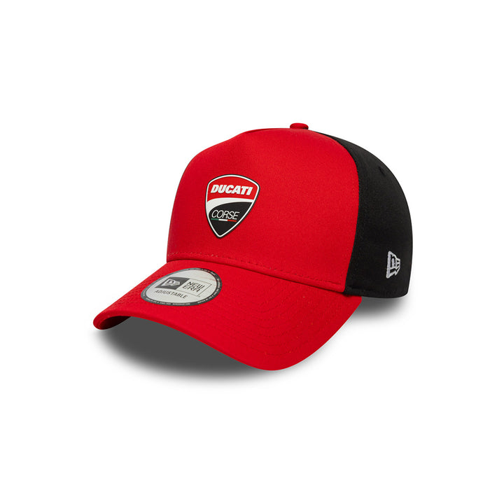 New Era หมวกรุ่น DUCATI MOTOR LOGO EMEA MOTORSPORT RED 9FORTY A-FRAME TRUCKER CAP