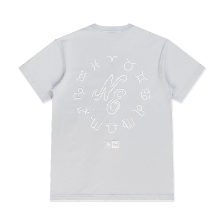 New Era เสื้อยืดแขนสั้นรุ่น NEW ERA ZODIAC SIGN PACK SILVER SNOW SHORT SLEEVE TEE