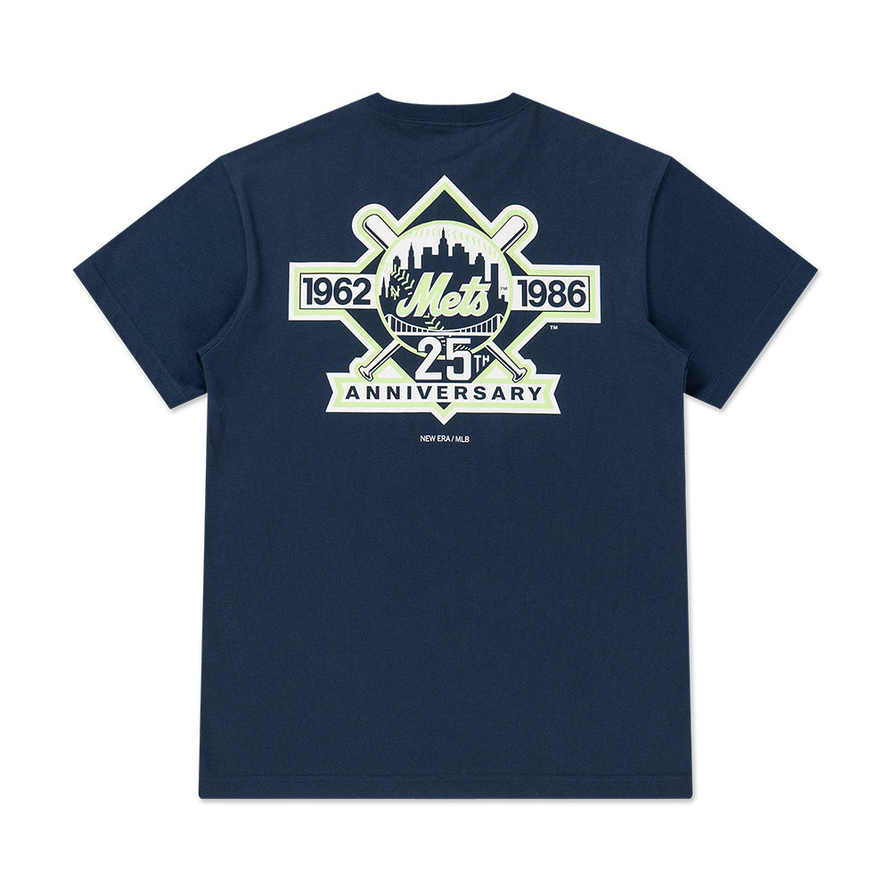 New Era เสื้อยืดแขนสั้นรุ่น NEW YORK METS CO 59FIFTY PACK - GARDEN OCEANSIDE BLUE SHORT SLEEVE TEE APPAREL