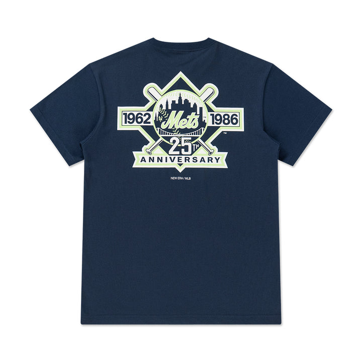 New Era เสื้อยืดแขนสั้นรุ่น NEW YORK METS CO 59FIFTY PACK - GARDEN OCEANSIDE BLUE SHORT SLEEVE TEE APPAREL