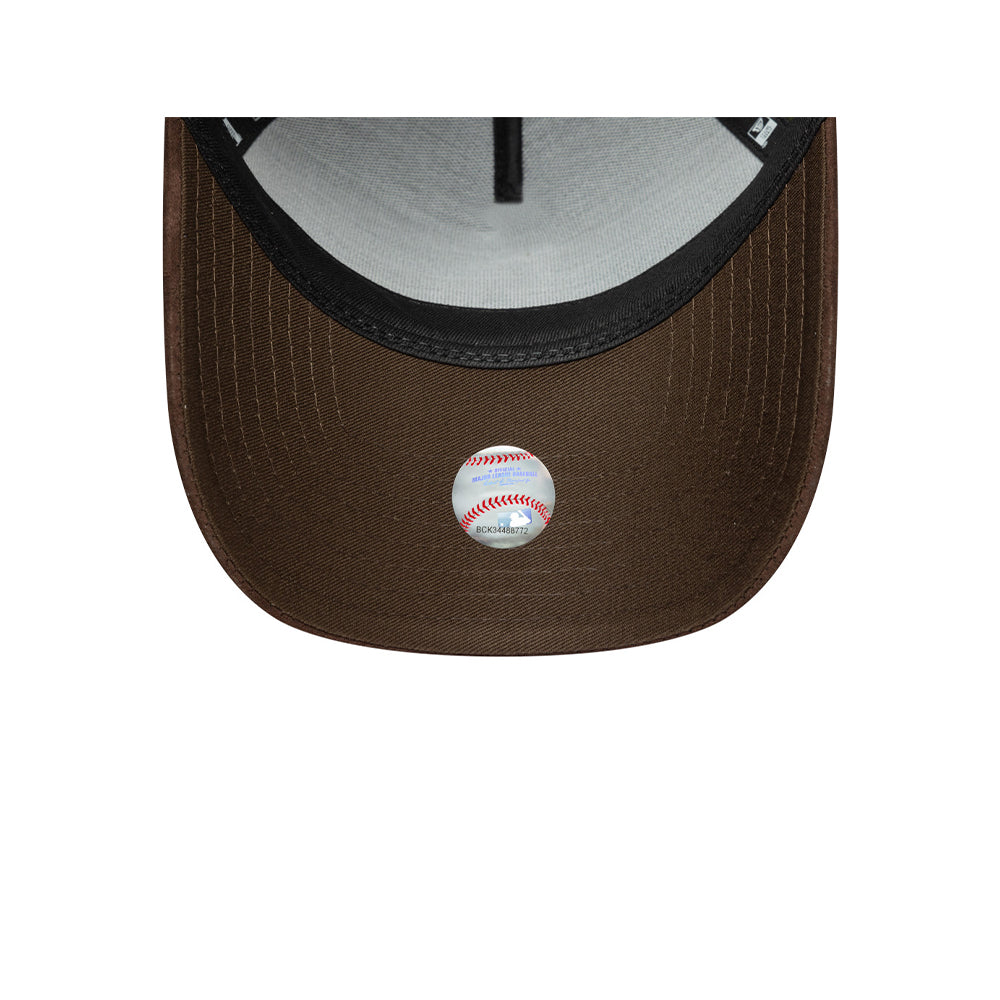 New Era หมวกรุ่น LOS ANGELES DODGERS SUEDE VISOR EFRAME RIFLE GREEN 9FORTY E-FRAME CAP