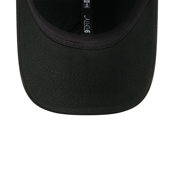 New Era หมวกรุ่น LOS ANGELES DODGERS METAL BADGE SILVER BLACK 9FORTY CAP