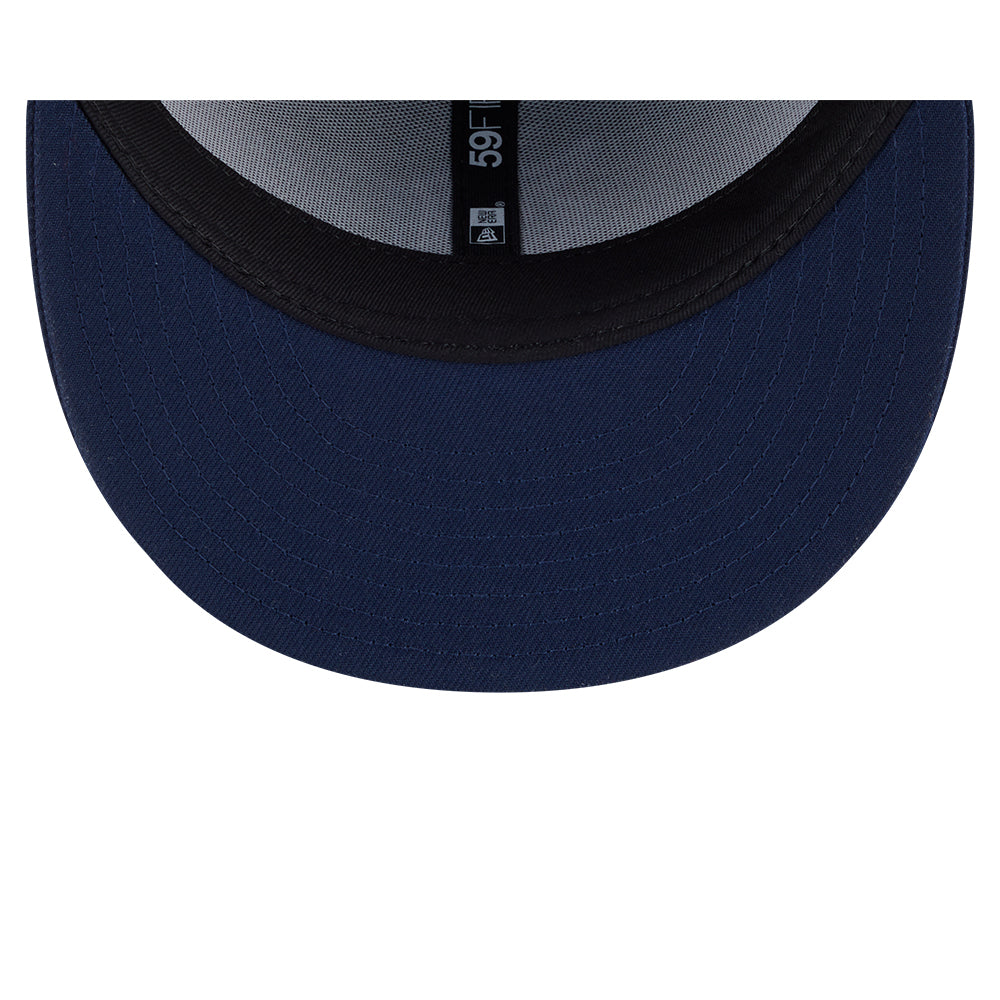 New Era หมวกรุ่น 59Fifty Pack - Neon Glow Detroit Tigers Cooperstown Oceanside Blue 59Fifty Cap