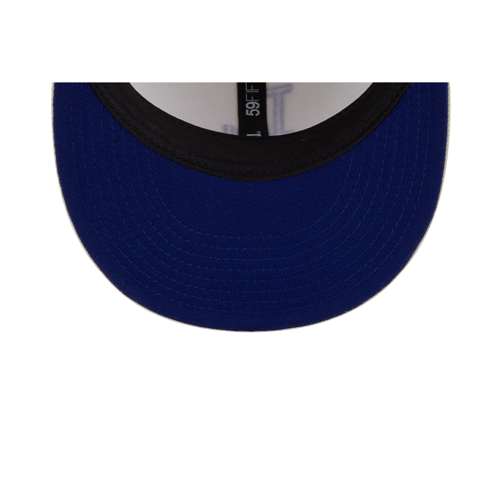 New Era หมวกรุ่น LOS ANGELES DODGERS 59FIFTY PACK - CITY SERIES CHROME WHITE 59FIFTY CAP