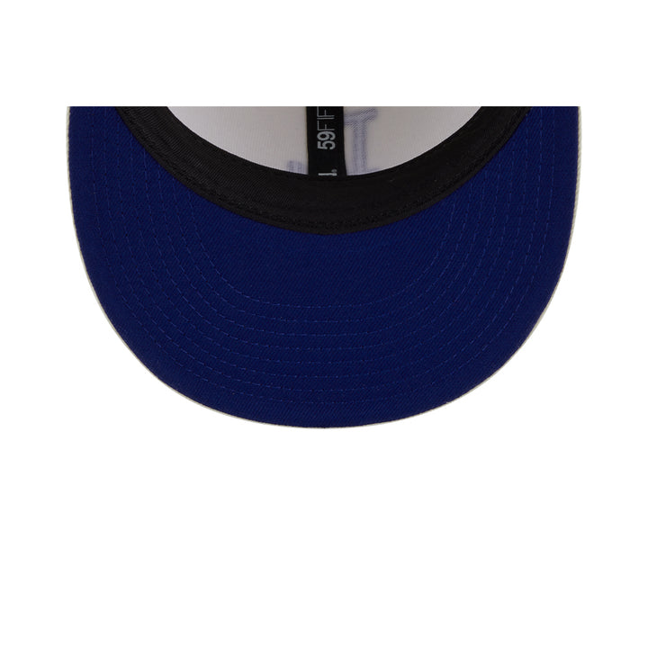 New Era หมวกรุ่น LOS ANGELES DODGERS 59FIFTY PACK - CITY SERIES CHROME WHITE 59FIFTY CAP