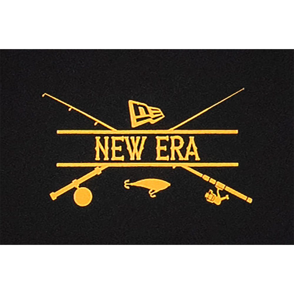 New Era เสื้อยืดแขนสั้นรุ่น New Era Outdoor Fishing Black Performance Short Sleeve T-Shirt