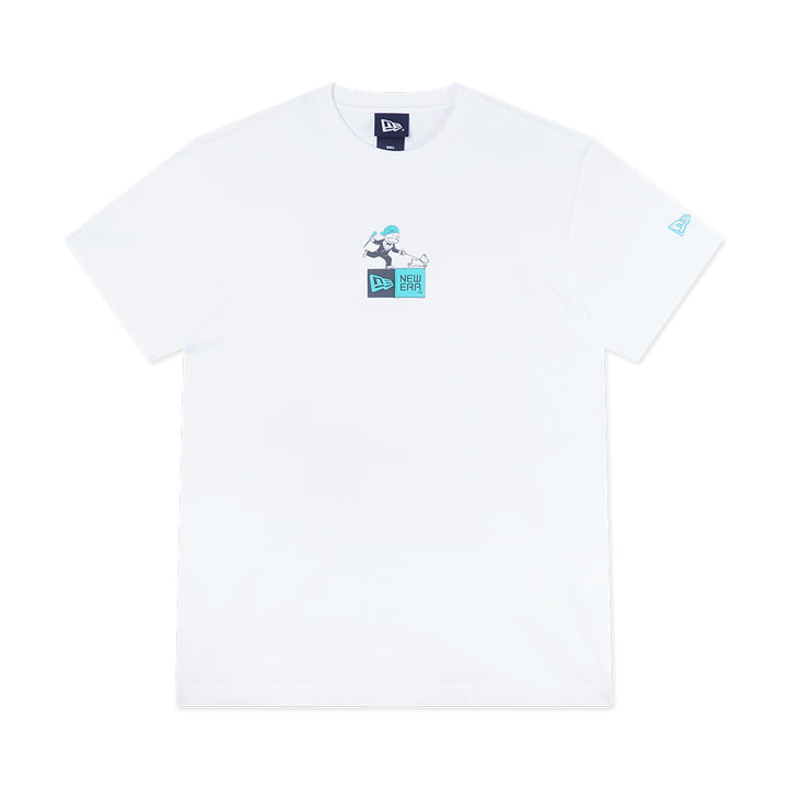 New Era เสื้อยืดแขนสั้นรุ่น New Era X Monopoly Monopoly White Short Sleeve Tee Apparel