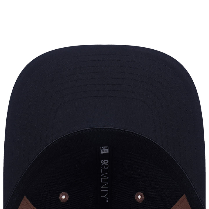 New Era หมวกรุ่น NEW YORK YANKEES 9SEVENTY COLLECTION KHAKI/ BLACK 9SEVENTY STRETCH SNAP CAP