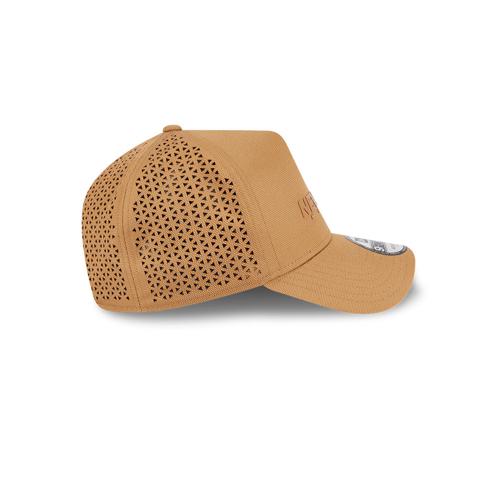 New Era หมวกรุ่น NEW ERA CORDURA CAMEL SUEDE 9FORTY A-FRAME CAP