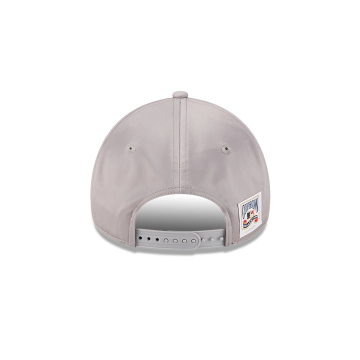 New Era หมวกรุ่น LOS ANGELES ANGELS CO SATIN COOPERSTOWN GRAY 9FORTY A-FRAME CAP