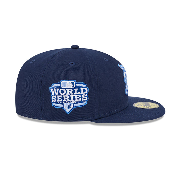 New Era หมวกรุ่น 59Fifty Pack - Neon Glow Detroit Tigers Cooperstown Oceanside Blue 59Fifty Cap