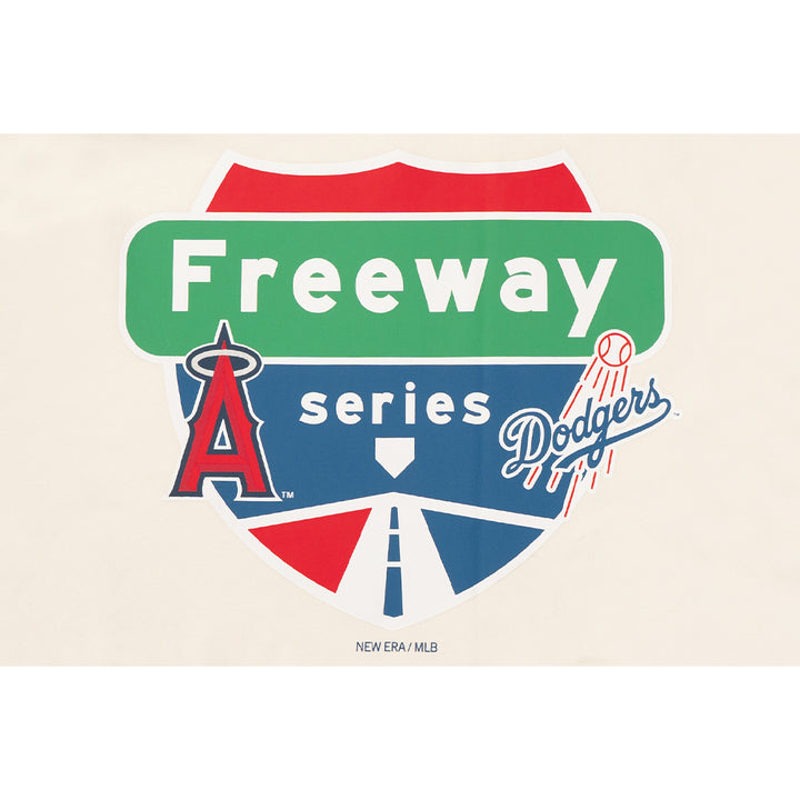 New Era เสื้อยืดแขนสั้นรุ่น LOS ANGELES DODGERS 59FIFTY PACK - CITY SERIES CHROME WHITE SHORT SLEEVE TEE