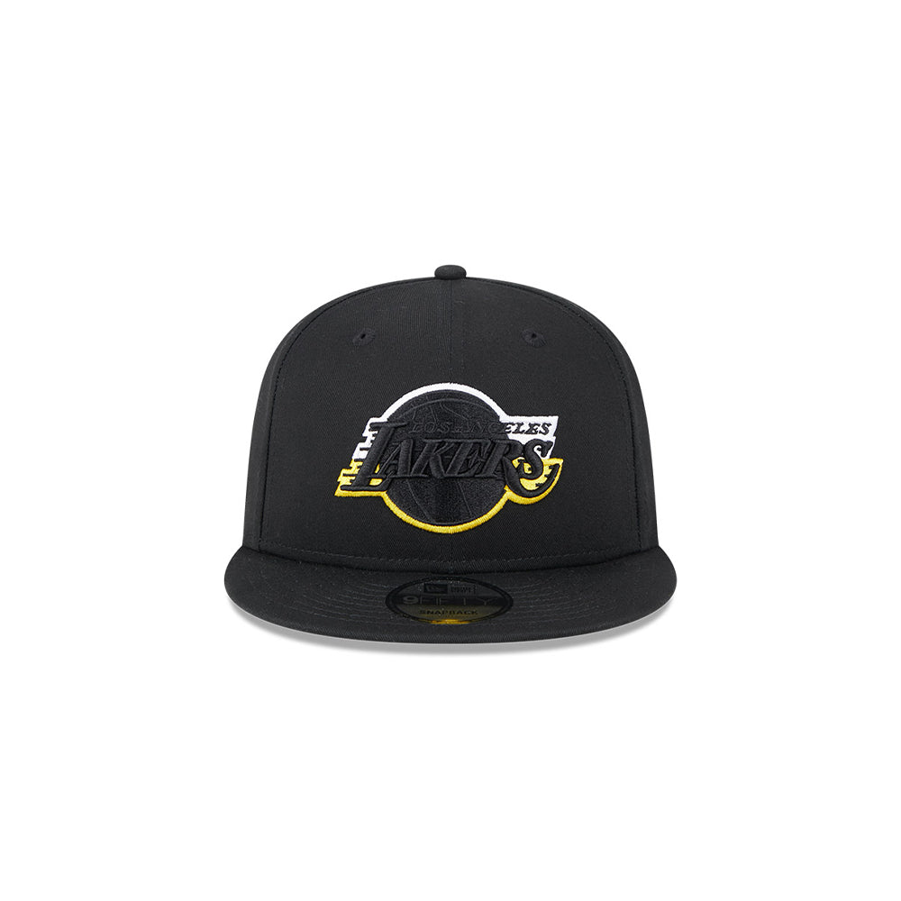 New Era หมวกรุ่น LOS ANGELES LAKERS SPLIT LOGO 9FIFTY BLACK 9FIFTY CAP