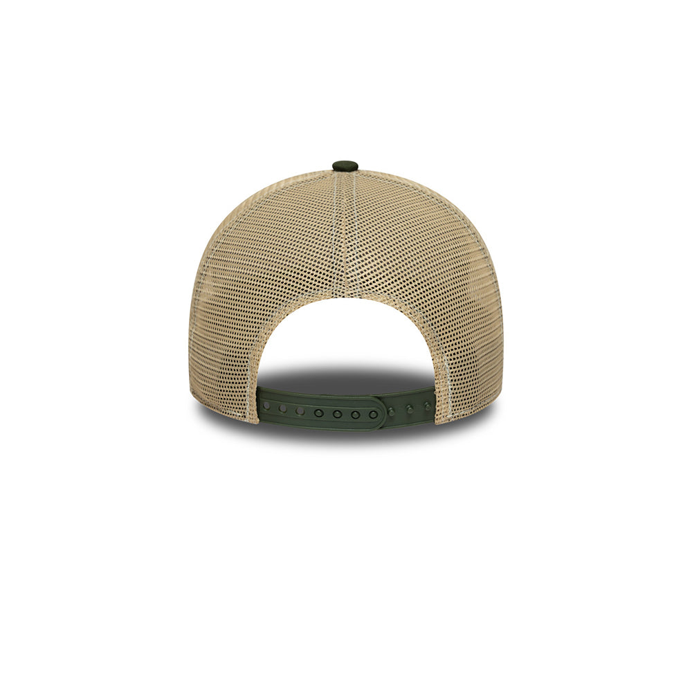 New Era หมวกรุ่น NEW ERA ANIMAL PATCH TRUCKER DEEP AUBURN/ DEEP SEAWEED 9FORTY A-FRAME TRUCKER CAP
