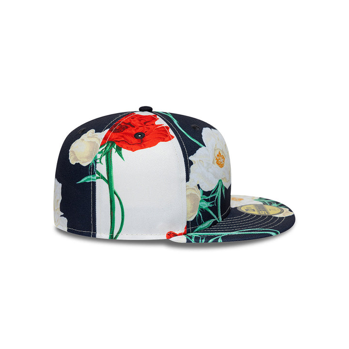 New Era หมวกรุ่น NEW ERA X KENZO ROSEY OPTIC WHITE 59FIFTY CAP