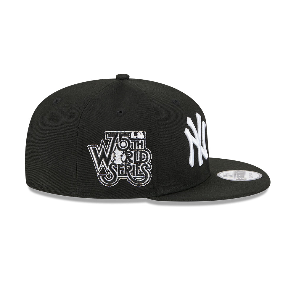 New Era หมวกรุ่น NEW YORK YANKEES & LOS ANGELES DODGERS MLB TWO TEAM BLACK 9FIFTY CAP