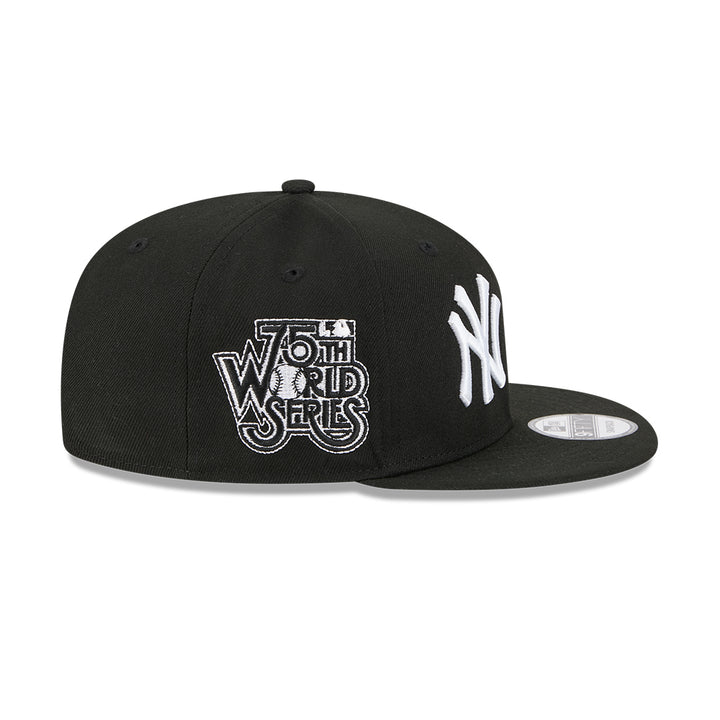 New Era หมวกรุ่น NEW YORK YANKEES & LOS ANGELES DODGERS MLB TWO TEAM BLACK 9FIFTY CAP