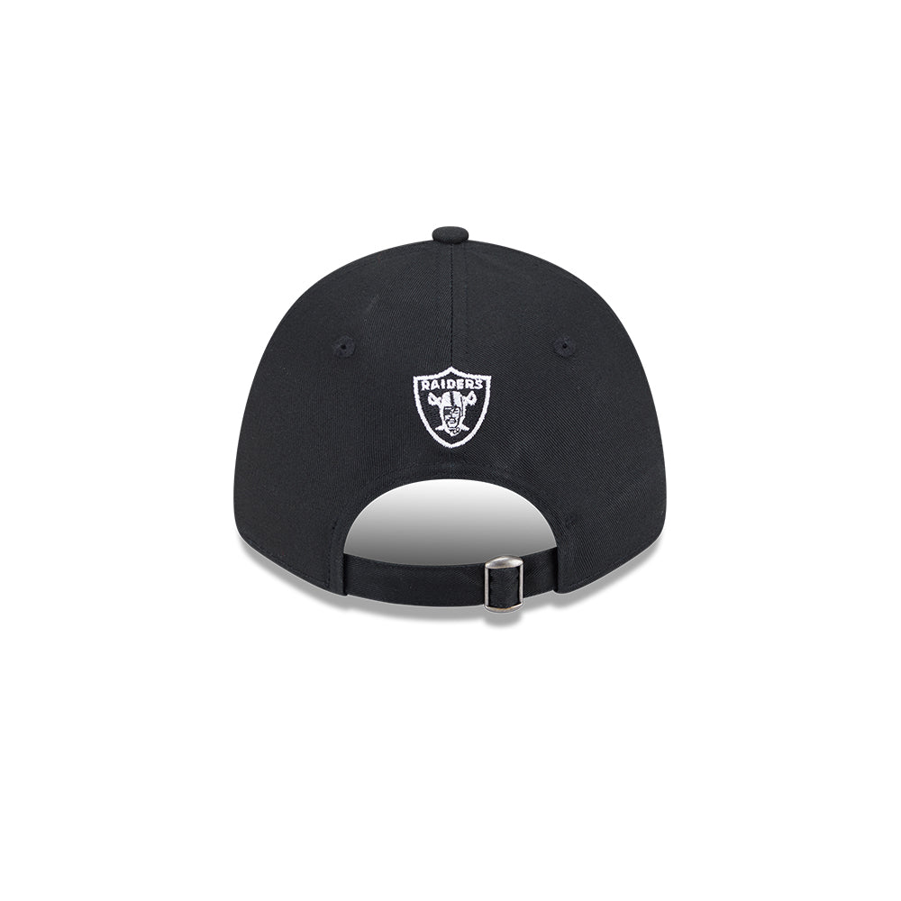 New Era หมวกรุ่น LAS VEGAS RAIDERS MIX LEAGUE CROSS PANELS BLACK 9FORTY CAP