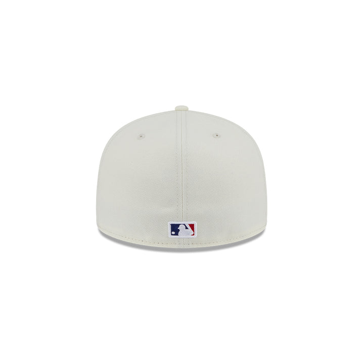 New Era หมวกรุ่น LOS ANGELES DODGERS 59FIFTY PACK - CITY SERIES CHROME WHITE 59FIFTY CAP