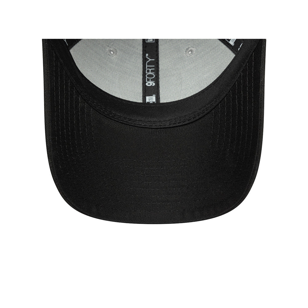 New Era หมวกรุ่น LAS VEGAS RAIDERS SIDE PATCH 2-TONE BLACK VISOR SNOW GRAY 9FORTY CAP