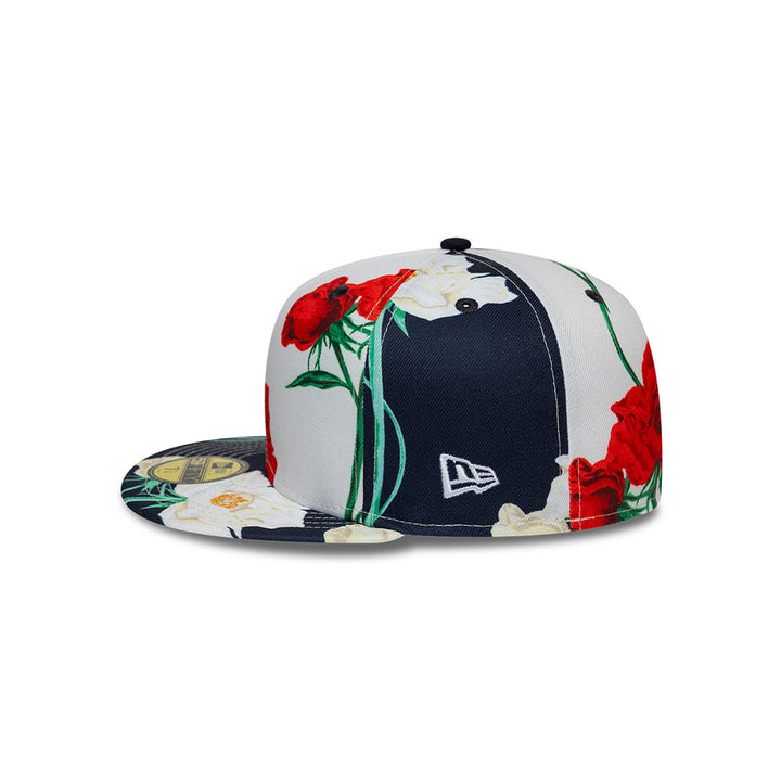 New Era หมวกรุ่น NEW ERA X KENZO ROSEY OPTIC WHITE 59FIFTY CAP