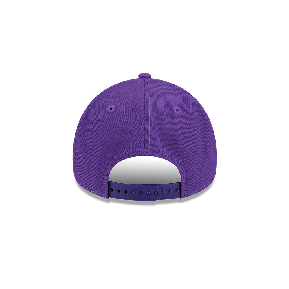 New Era หมวกรุ่น Los Angeles Lakers Upside Down Logo Nba True Purple 9Forty Aframe Cap