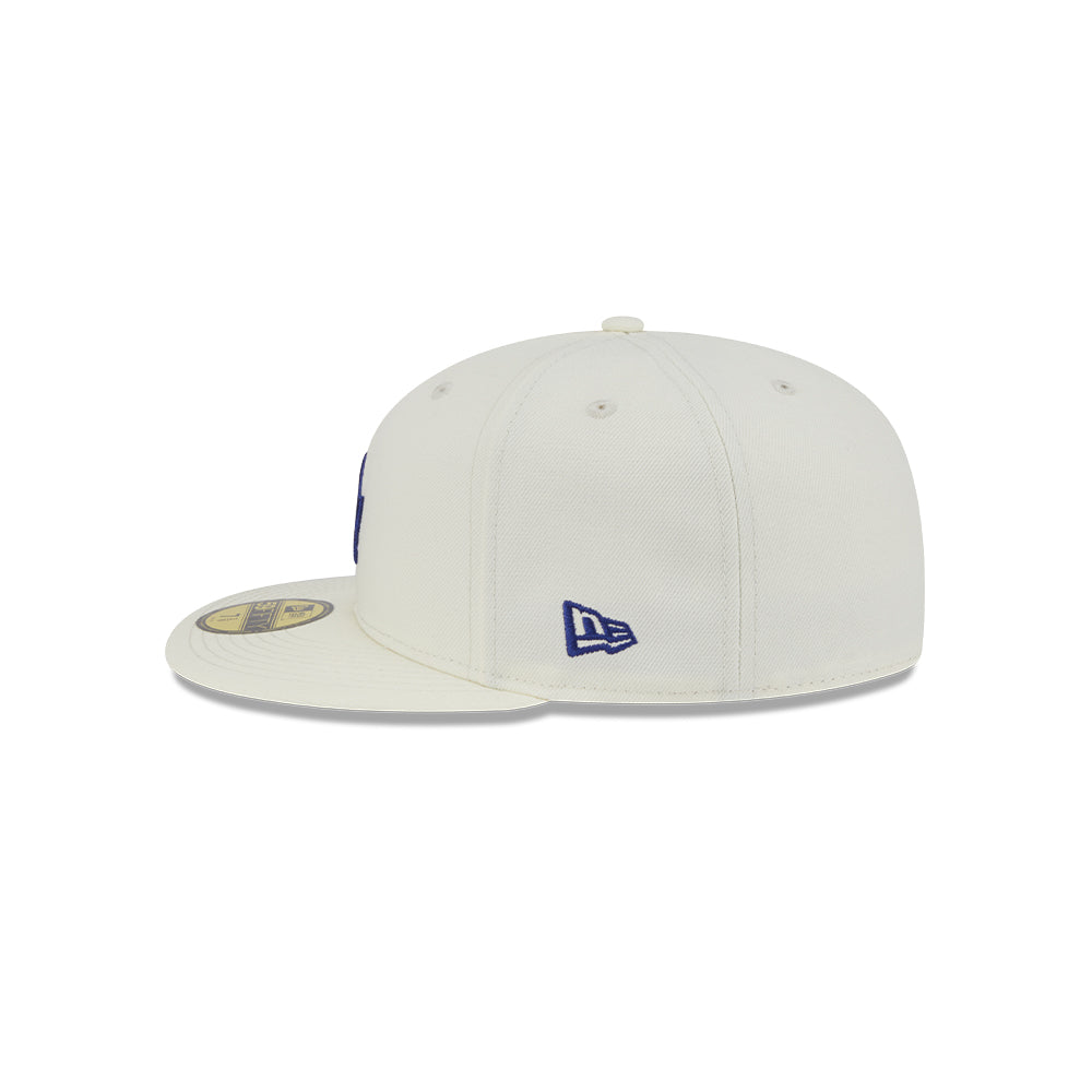 New Era หมวกรุ่น LOS ANGELES DODGERS 59FIFTY PACK - CITY SERIES CHROME WHITE 59FIFTY CAP