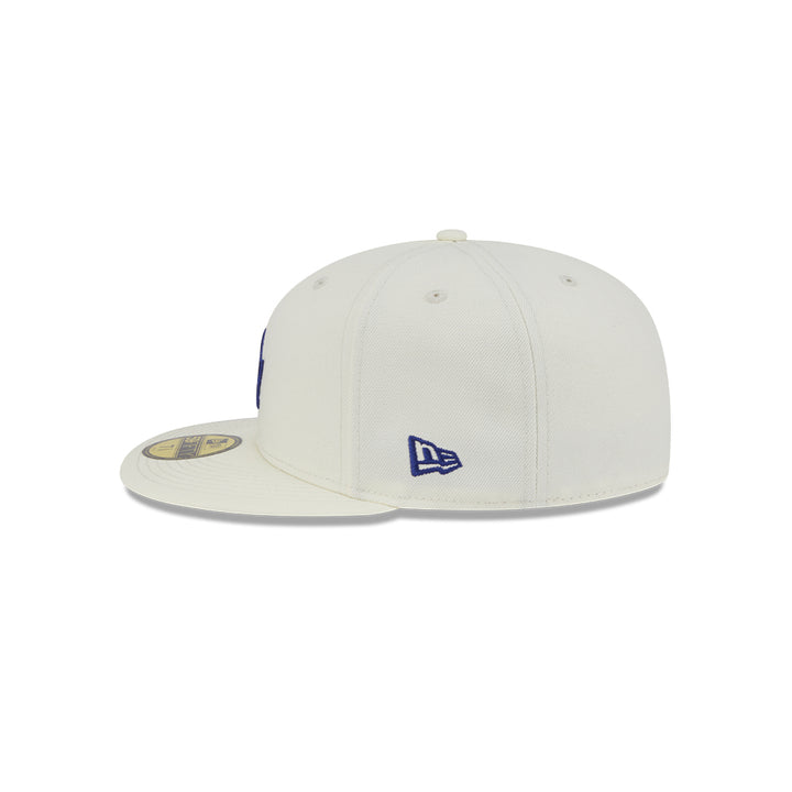 New Era หมวกรุ่น LOS ANGELES DODGERS 59FIFTY PACK - CITY SERIES CHROME WHITE 59FIFTY CAP