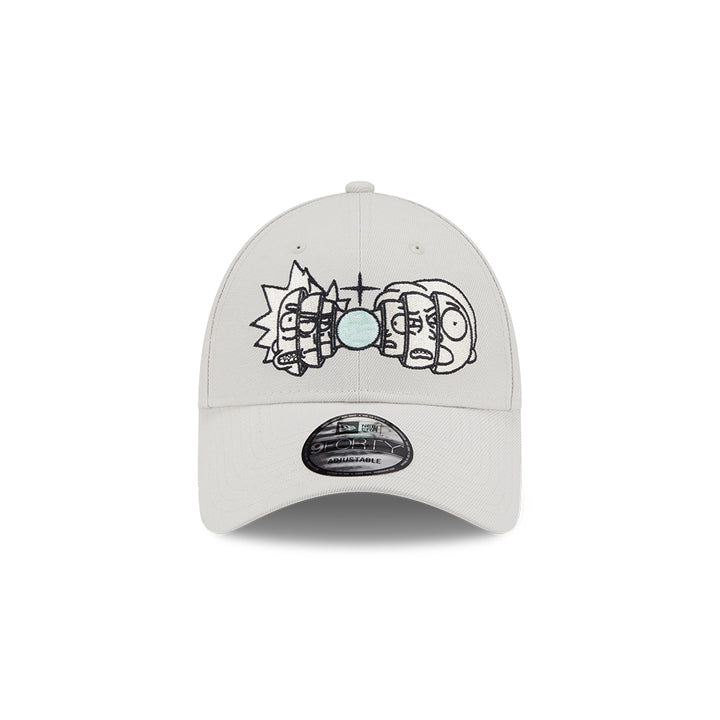 New Era หมวกรุ่น Rick And Morty Split Graphic Vintage Stone 9Forty Cap