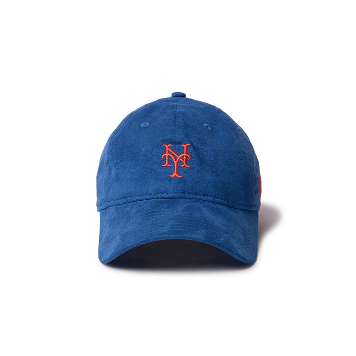 New Era หมวกรุ่น NEW YORK METS JAPAN SYNTHETIC SUEDE BLUE 9TWENTY CAP