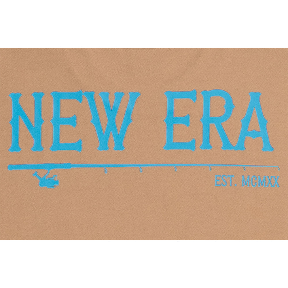 New Era เสื้อยืดแขนสั้นรุ่น New Era Outdoor Fishing Khaki Performance Short Sleeve T-Shirt
