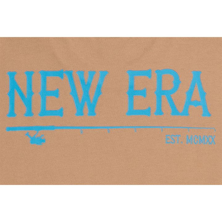 New Era เสื้อยืดแขนสั้นรุ่น New Era Outdoor Fishing Khaki Performance Short Sleeve T-Shirt