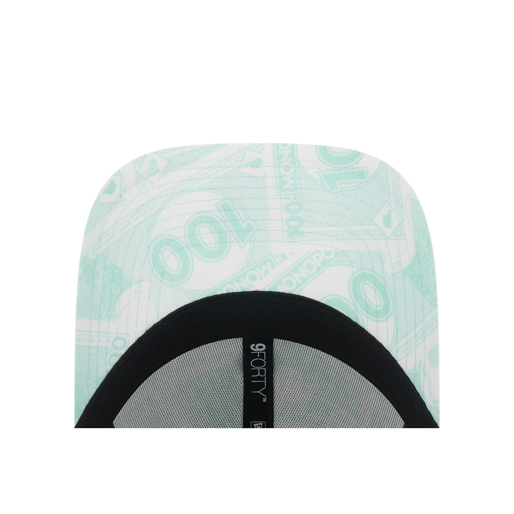New Era หมวกรุ่น New Era X Monopoly Monopoly White And Sublimation Print 9Forty Cap