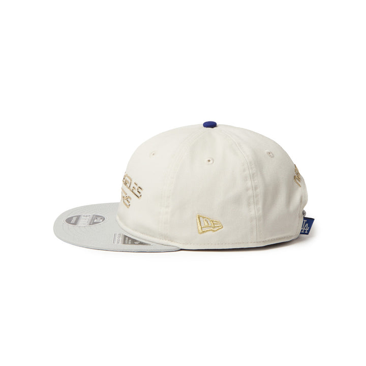 New Era หมวกรุ่น New Era X Hajime Sorayama Los Angeles Dodgers 2-Tone Silver Visor Ivory Rc 9Fifty Cap