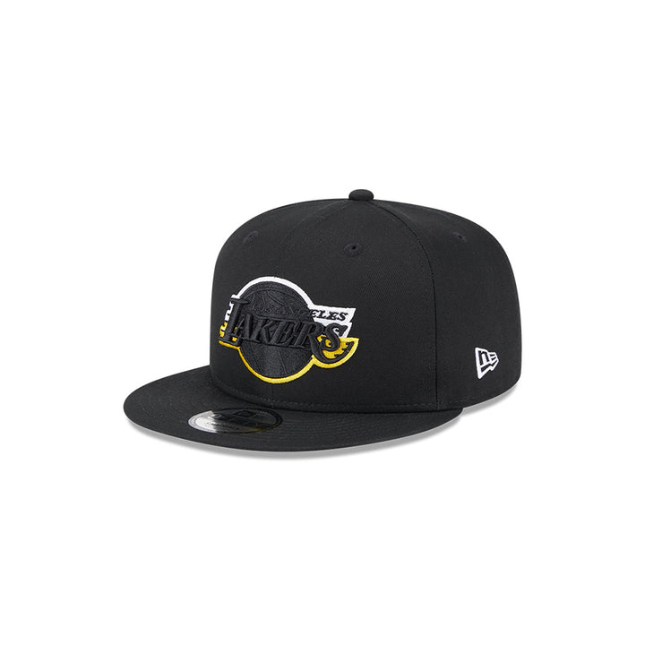 New Era หมวกรุ่น LOS ANGELES LAKERS SPLIT LOGO 9FIFTY BLACK 9FIFTY CAP