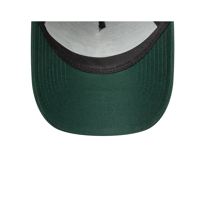 New Era หมวกรุ่น OAKLAND ATHLETICS MULTI PATCH DARK GREEN 9FORTY EF TRUCKER CAP