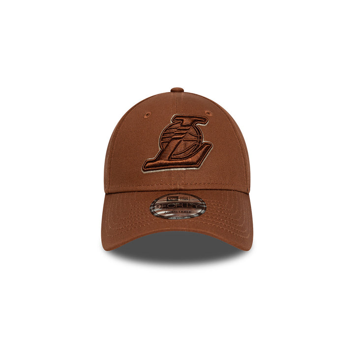 New Era หมวกรุ่น LOS ANGELES LAKERS TEAM OUTLINE DEEP AUBURN 9FORTY CAP